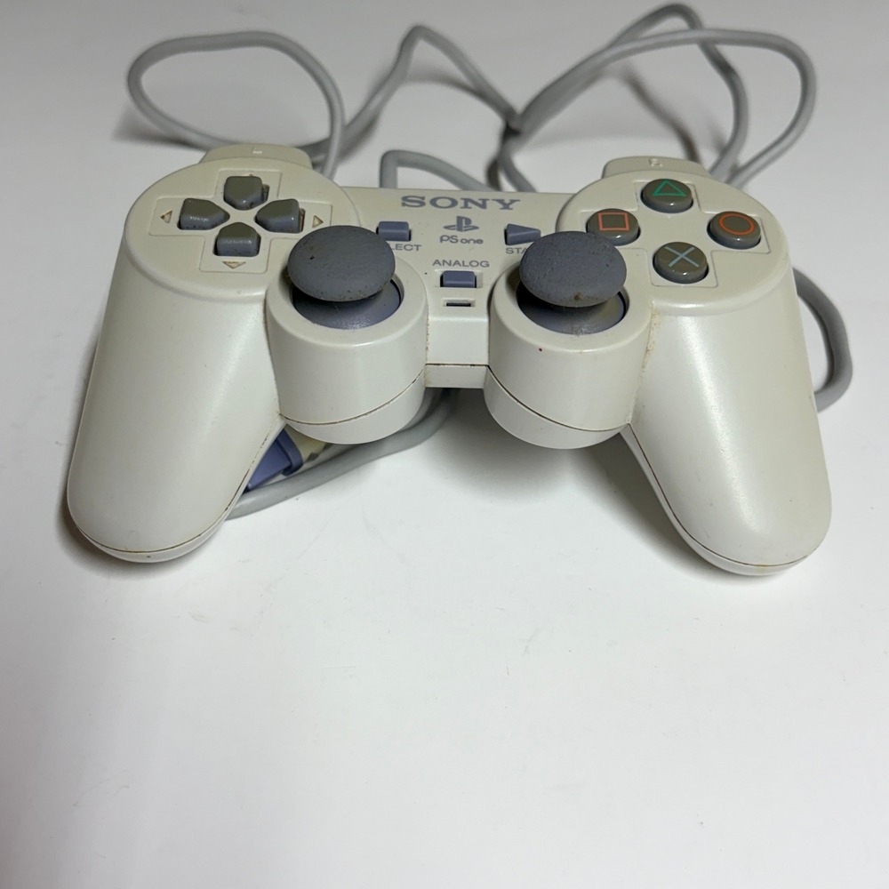Sony PSone DualShock Controller SCPH-110 & Performance Mega Memory Card untested - Picture 3 of 13